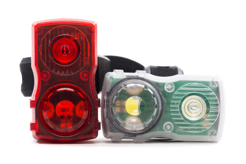 USB Rechargeable LED Bike Light Set — Default