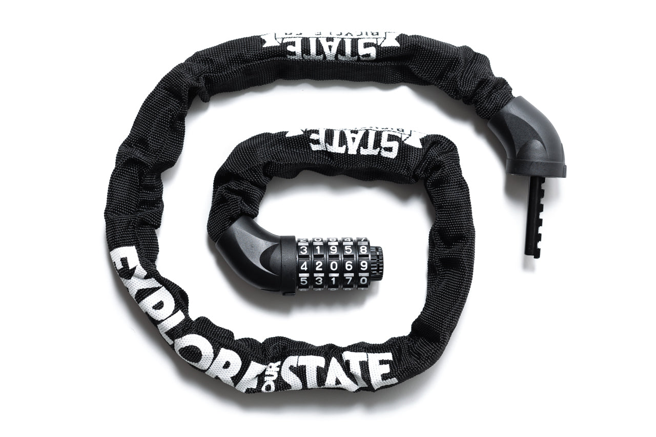 State Bicycle Co. - Steel Chain Combo Lock | State Bicycle Co.