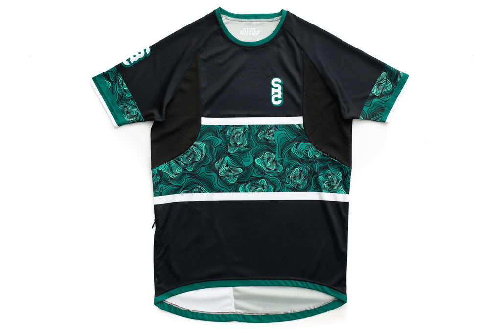 State Bicycle Co. - Celines Lines - All-Road  Tech-T Jersey - Sustainable Clothing Collection