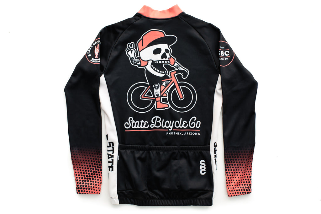 State Bicycle Co. - Skull Kid - Fleece-Lined Winter Jersey / Jacket