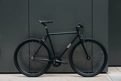 4130 - Matte Black / Mirror – (Fixed Gear / Single-Speed)