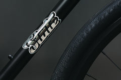 4130 - Matte Black / Mirror – (Fixed Gear / Single-Speed)