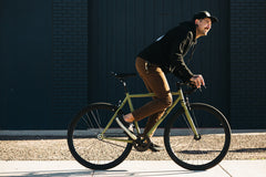 4130 - Matte Olive – (Fixed Gear / Single-Speed)