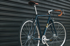 4130 - Navy / Gold – (Fixed Gear / Single-Speed)