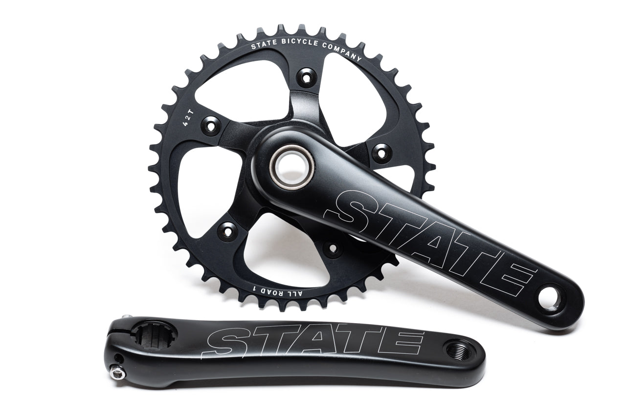 All-Road Crankset w/ BSA Bottom Bracket State Bicycle