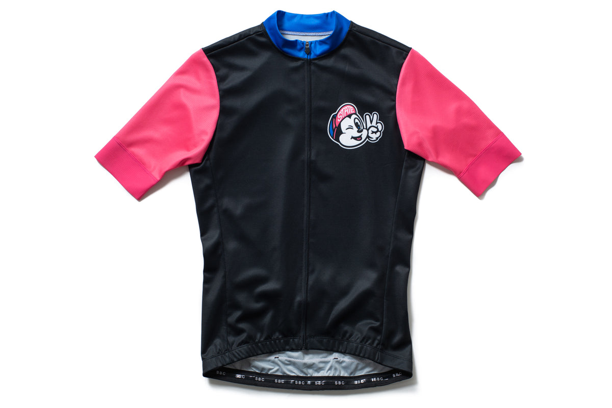 State Bicycle Co. - "Relax.." Jersey  - Sustainable Clothing Collection (Black)