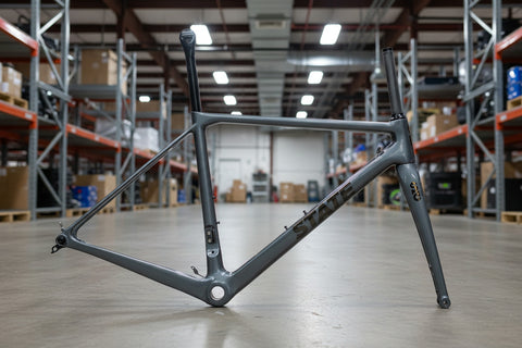 Undefeated Carbon Disc Road Frame & Fork Set - Graphite / Prism