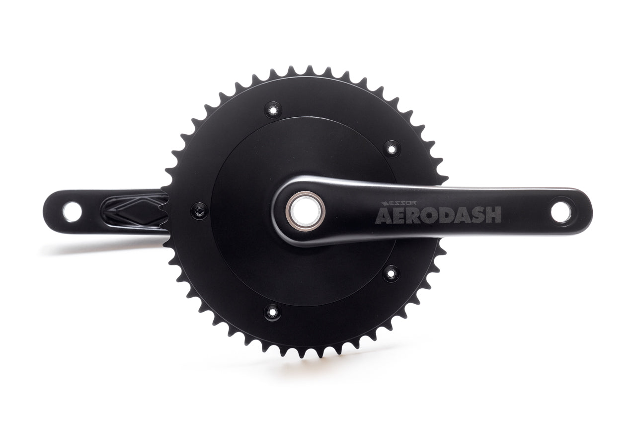 Crankset Mojo Fixie Bike Essor USA Aerodash Track Crankset W/ BSA