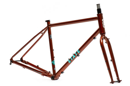 product 4130 All-Road - Frame & Fork Set - Copper Brown