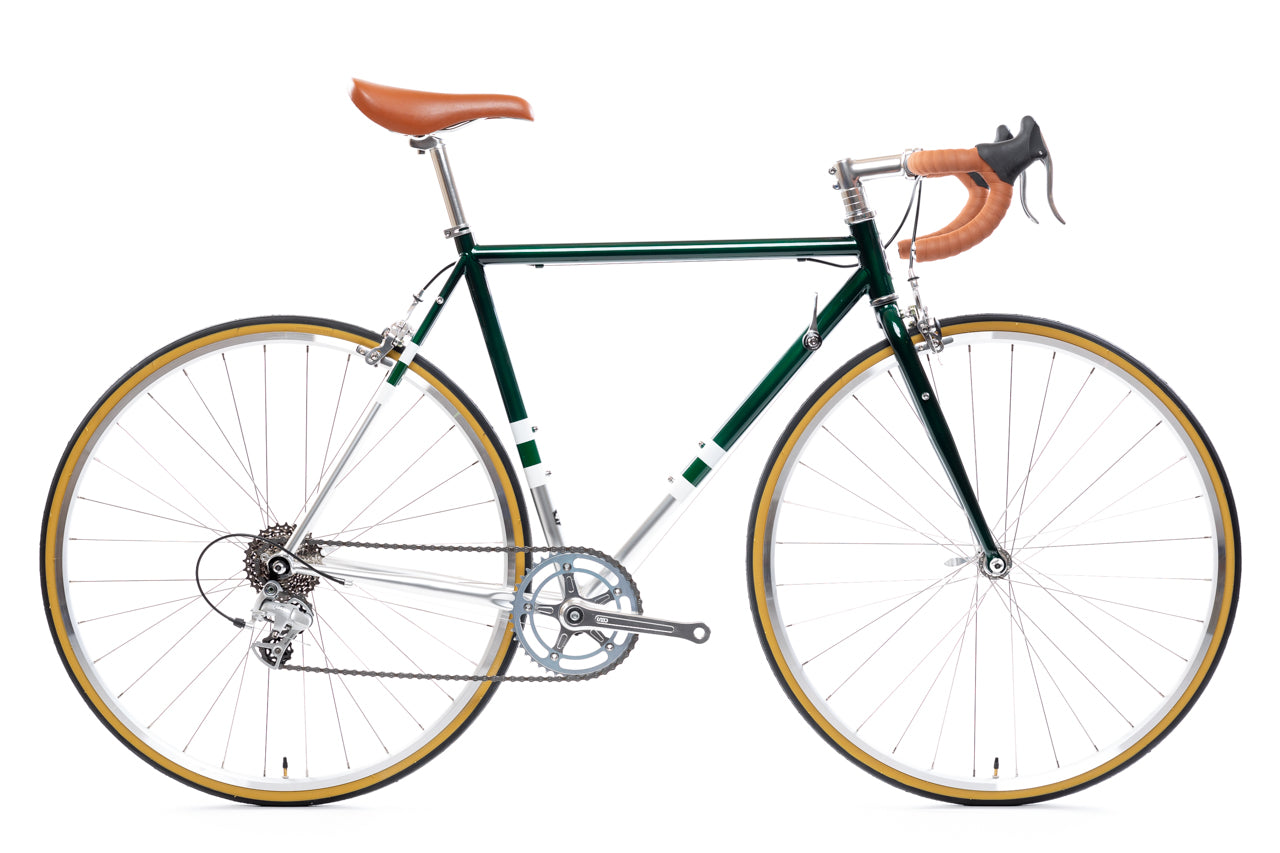 State Bicycle Co. 4130 Road Bike - Hunter Green Colorway (8-speed)