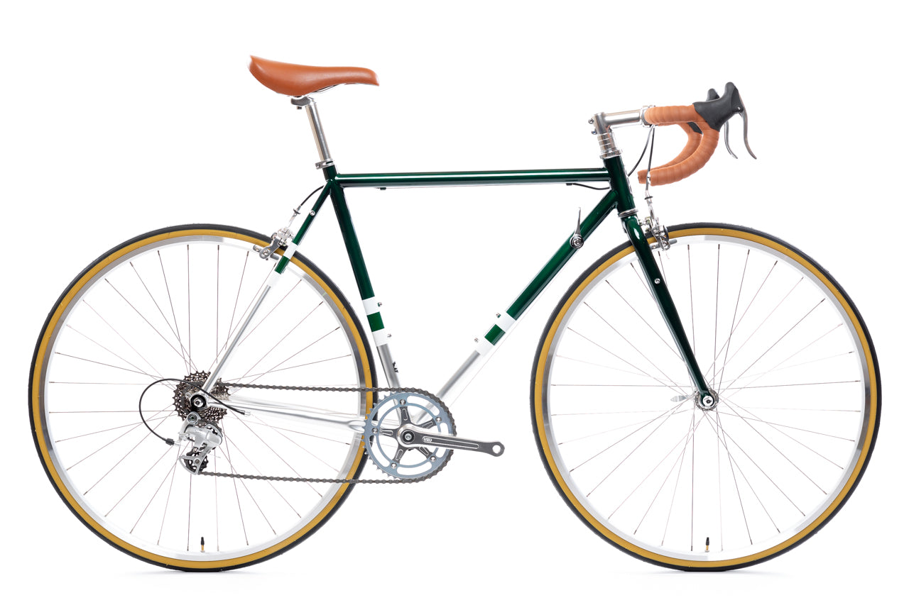 State Bicycle 4130 Road Bike Hunter Green Colorway (8-speed