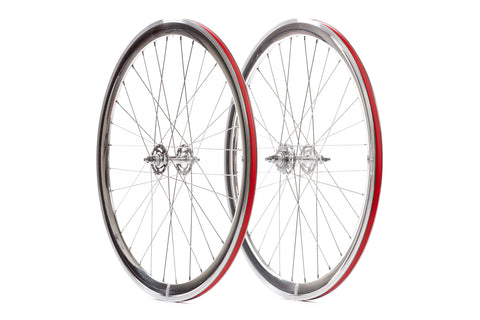 State Bicycle Co. - 40mm Deep V Silver Wheel Set